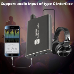 16-300Î© HIFI Headphone Amplifier Portable Earphone AMP 3.5mm w/ Audio USB Cable