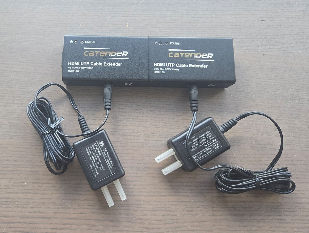 Catender HDMI UTP Cable Extender Kit, 30M 1.3B 1080P L229