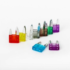 120PCS Mini Blade Fuse Assortment Auto Car Motorcycle SUV Fuses Kit APM ATM