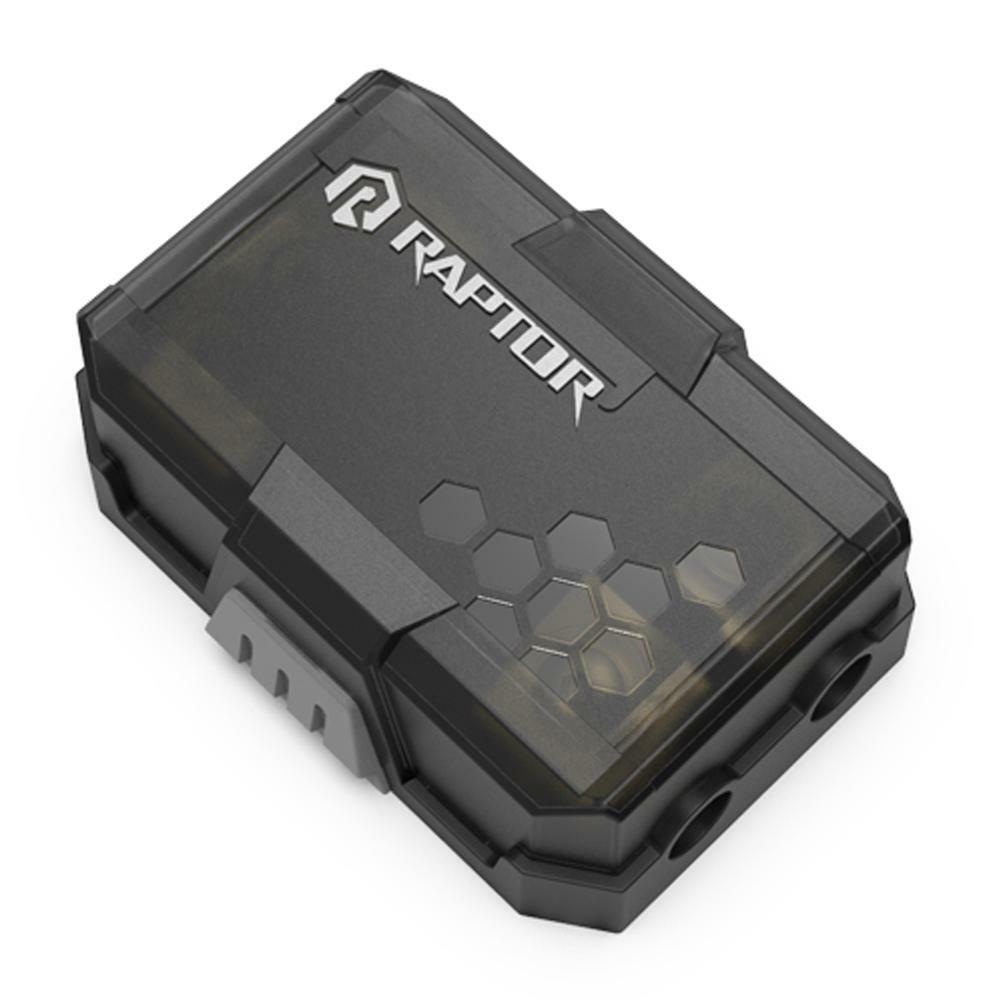Raptor RANL2 PRO SERIES ANL 2-Position Fused Distribution Block 24K gold plated