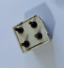 Telephone 4 PRONG/PIN to Modular Adapter RJ11 for Standard Vintage/Rotary PHONE