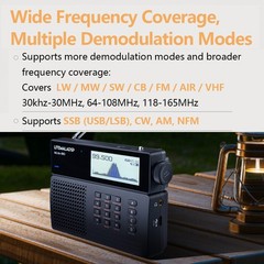 MLite880 Genuine LW/MW/LW Aviation RDS Single-Sideband Digital Portable Radio