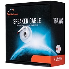 Pure Copper Speaker Cable 14 16 18 AWG In Wall Oxygen CL3 Bulk Audio Wire Lot