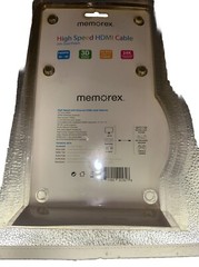 Memorex 24K Gold Plated HDMI Cable 3FT – New in Package