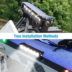 7″ inch LED Work Light Bar Spot Flood Pods Offroad Fog Driving Truck SUV ATV 4WD
