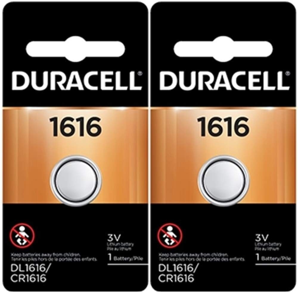 1616 DL1616 CR1616 DL1616B2PK Coin Cell Watch Battery 3.0 Volt Lithium 2 Count