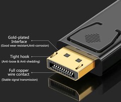 2-Pack DisplayPort to HDMI Adapter Converter Display Port DP Male to HDMI Female