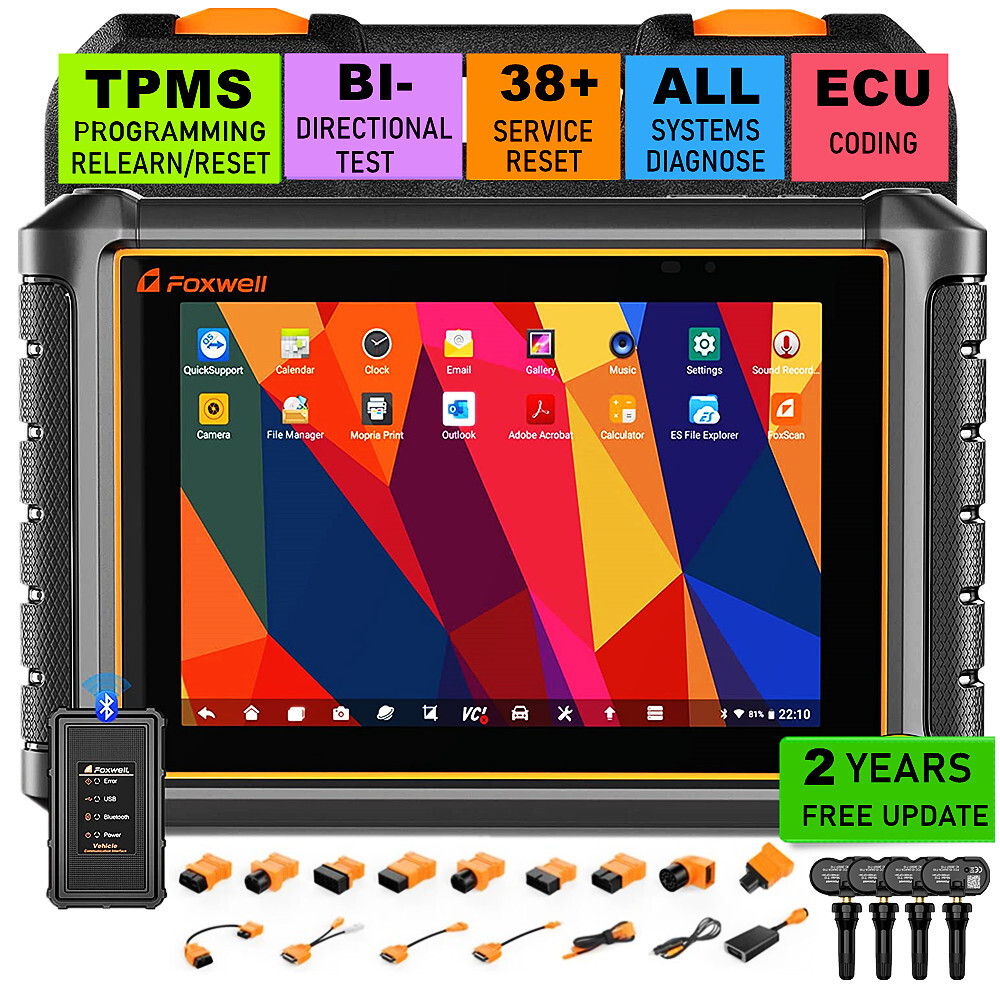 Foxwell GT75TS Full TPMS Bidirectional Scanner OBD2 Full System Diagnostic Tool