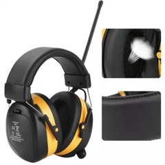 Bluetooth Noise Reduction Safety Ear Muffs Hearing Protection Headphone Mic US