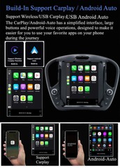 9.7″ Android Stereo GPS Head Unit 2+32G For Nissan Juke 2010-18 Built-in Carplay