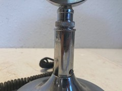 Astatic Silver Eagle Desk Microphone CB Ham Radio Mic Untested Vintage USA