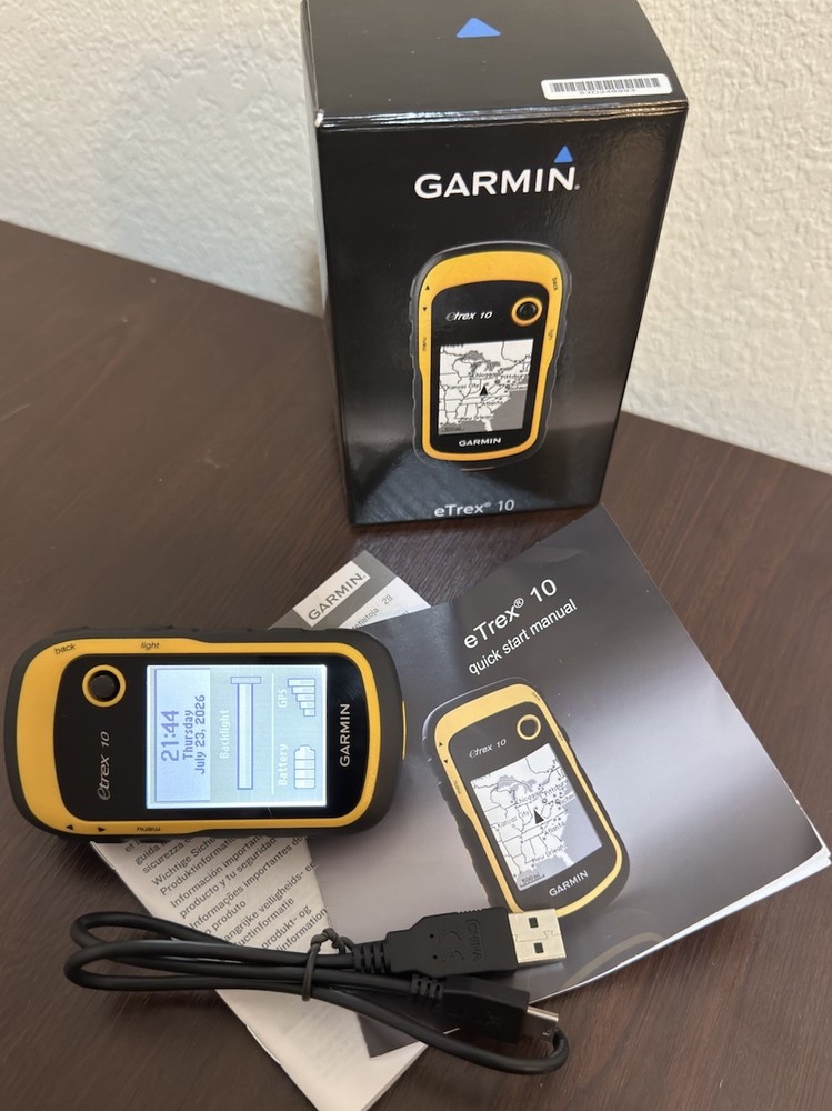 Garmin eTrex 10 2.2 inch Handheld GPS Receiver