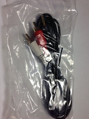3.5mm (1/8 inch) RCA Cable with Straight Plug Audio Jack (Red and White RCA)