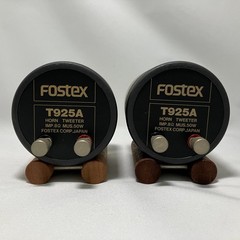 Fostex T925A Aluminum Horn Super Tweeter Pair 8 Ohm 50W 108dB 5-40kHz Alnico