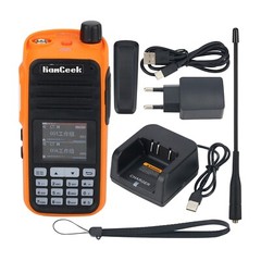 HamGeek HGA37 70-900MHz Walkie Talkie Handheld Transceiver AM FM UHF VHF Radio