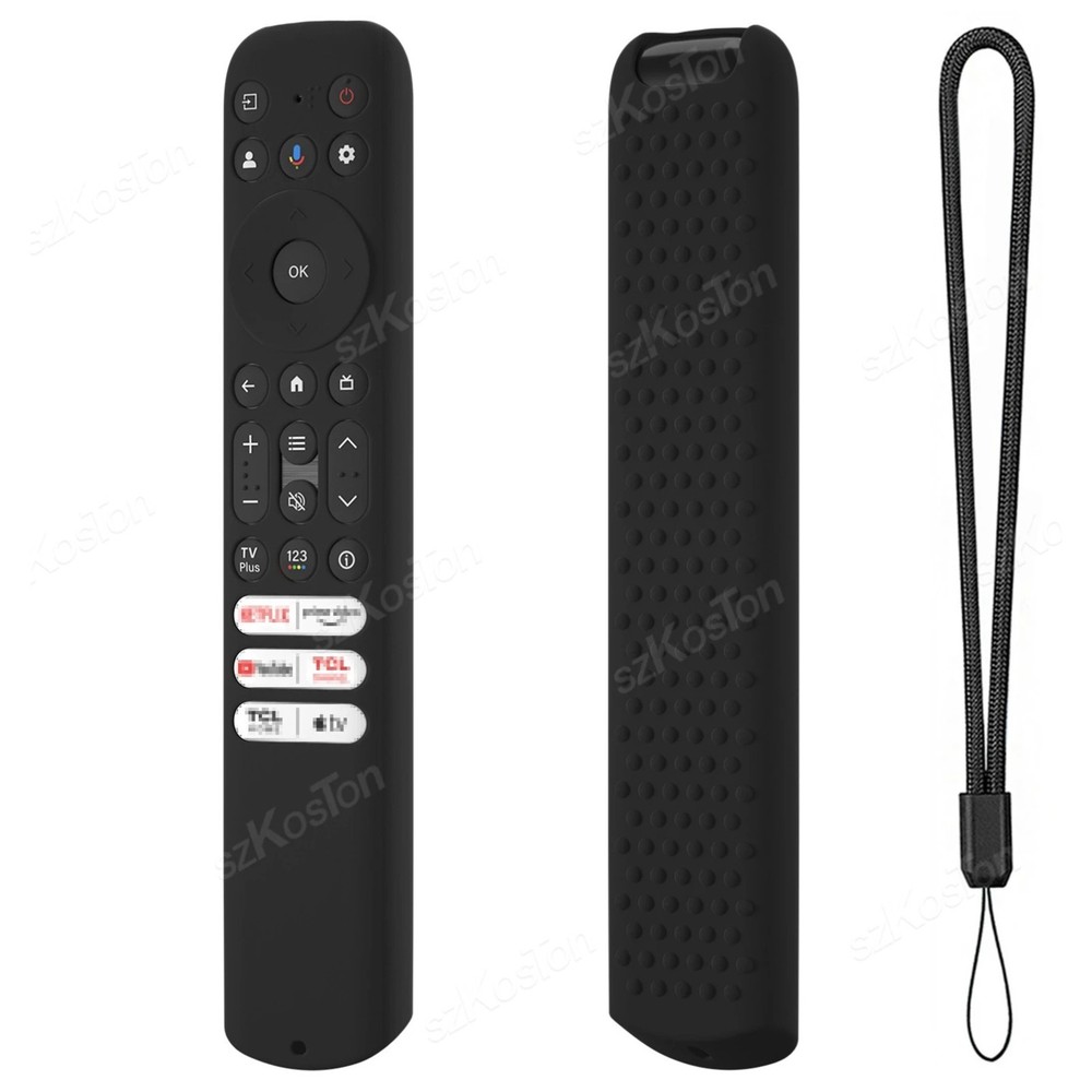 Silicone Remote Cover for TCL RC813 RC923 RC902V TV Remote Protective Case
