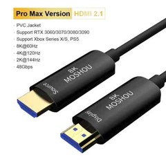 8K Optical Fiber HDMI 2.1 Cable 8K 60Hz 4K 120Hz 48Gbps High Speed Dynamic Lot