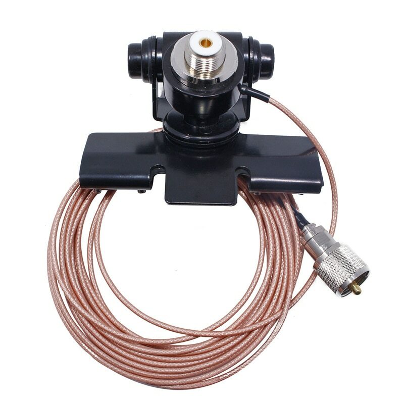 Nagoya RB-400 Car Antenna Base Mount Bracket Clip 5M RG-316 Teflon Coaxial Cable