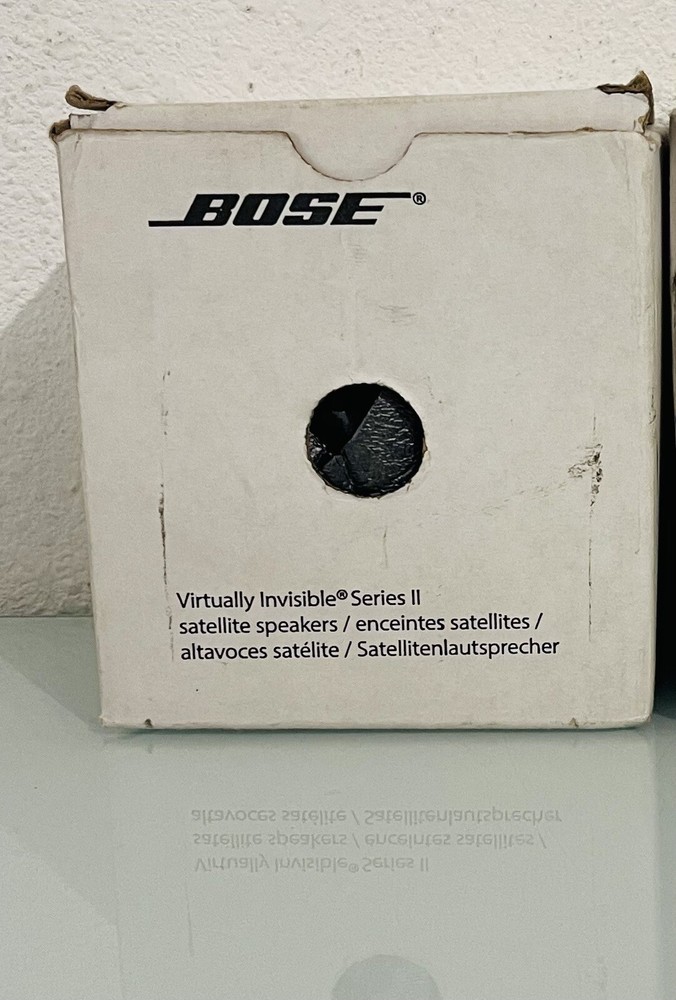 Bose Virtually Invisible Series II Satellite Speaker Black. NEW in Box