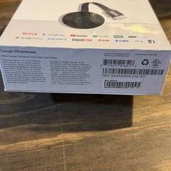 Google Chromecast 2nd Generation HD Media Streamer (NC2-6A5) -New Sealed