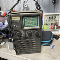 Vintage J Stewart Solid State Multi Band Radio Receiver – Model W3 – Untested