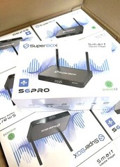 NEWLY RELEASED 2025 SuperBox S6 PRO With Dual Band WiFi, Quad-Core Processor
