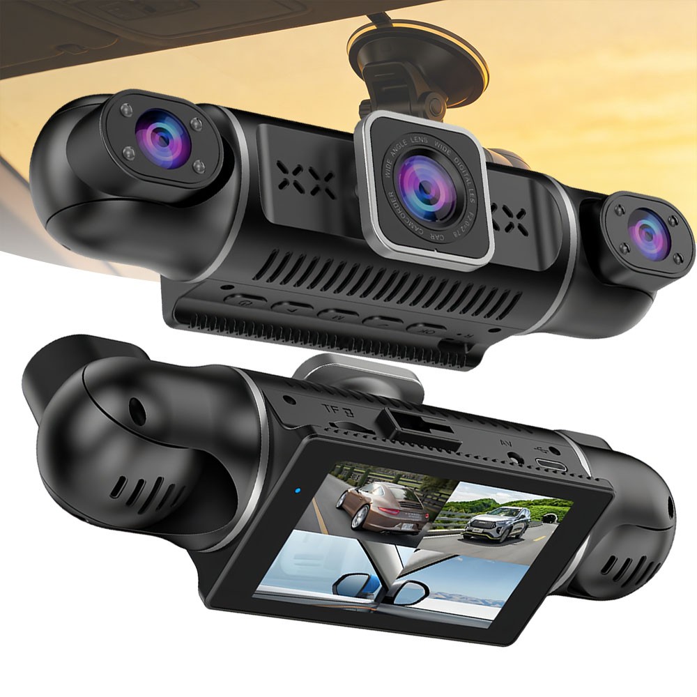 Car DVR Dash Cam WiFi GPS FHD 4 Lens*1080P Dashboard Camera 24Hr Parking Monitor