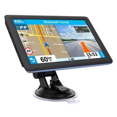 Car Truck GPS Navigation 7 Inch Touch Screen 2026 Maps Spoken Direction