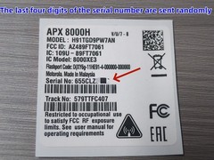 DIY Motorola APX8000H Radio Speaker Grille Aluminum Plate Body Case Label Badge