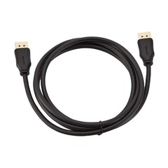 Amazon Basics DisplayPort 1.2 Cable, 21.6Gbps High-Speed, 4K@60Hz, 2K@165Hz
