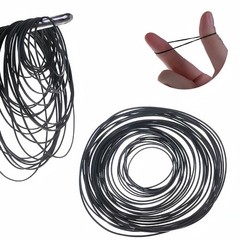 50PCS Square Rubber Drive Belt For Audio Cassette Player Recorder Repair Parts
