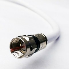 In-Wall RG-6 Coax Cable Quad Shield 18 AWG CL2 Anti-UV Jacket Assembled in USA