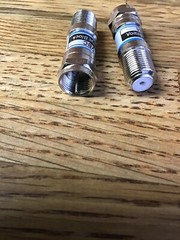 (2) VBC DC Voltage Block Coupler Adapter 5-2300 MHz Female to Male