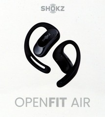 SHOKZ T511 OpenFit Air Open-Ear True Wireless Earbuds – Black – Bluetooth 5.2,