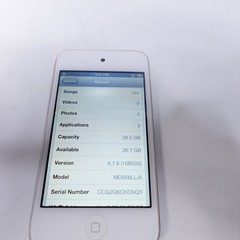 Apple iPod touch 4th Generation Black 32GB A1367 Working IOS 6.1.6
