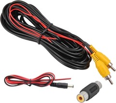 20′ Car Video RCA Extension Cable Auto Rear View Backup Parking Camera Wire Cord