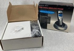 Rare USB 2.4GHz Sharper Image Wireless Phone With Base