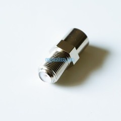 1Pcs FME Plug Male To F Female Jack RF Coax Connector Straight M/F Adapter
