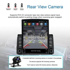 for Toyota Sienna Radio Upgrade 2004 2005 2006 4GB RAM+64GB ROM-XJG, Black