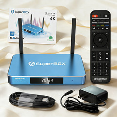 Superbox Tv Box S6 Max Streaming Media Player
