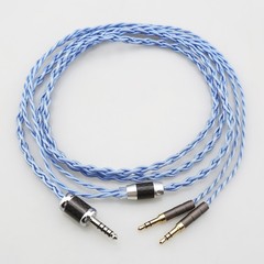 7N Silver Plated Copper headphone cable For Hifiman Arya/Sundara/Ananda