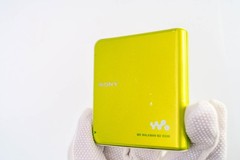 Sony MZ-E630 MD Minidisc Walkman (yellow GREEN) [26709] [DEMO / PLAYS]