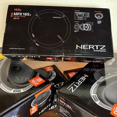 Hertz MPX 165.3 Mille Pro 6.5″ (16,5 CM) Two-Way Coaxial Speakers – NEW (Pair)