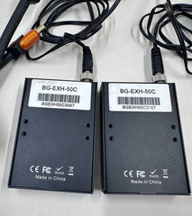 BZBGEAR BG-EXH-50C HDMI Extender TX RX 4K over Cat5e/6 w Power Adapters