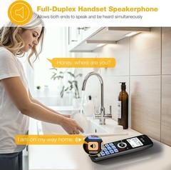 Landline Phone Call Blocker Caller ID Call Waiting Full-Duplex Handset