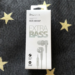 For SONY MDR-XB55AP Bass Booster In-Ear Headphones With Remote & Mic Black/Grey