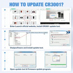 LAUNCH Creader 3001 Full OBD2 Scanner Car DTC Fault Code Reader Diagnostic Tool