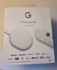 New Google Chromecast GA01919-US Snow