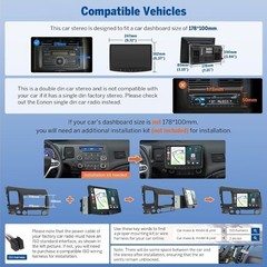 Eonon UX6SK2 Plus 10.1″ Double DIN Android 13 6+64G CarPlay Car Stereo Radio GPS