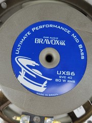 Bravox UXS6 80 Watt RMS 4 Ohm 6.5″ Single Speaker